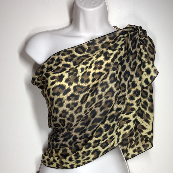 La Palapa Leopard Print Wrap - Picture 5 of 12
